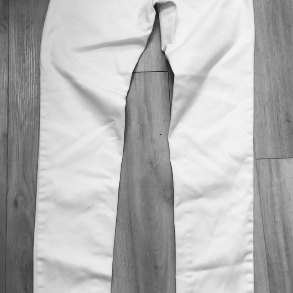 Women’s White Straight Leg Jeans Size 26 - Picture 6 of 6